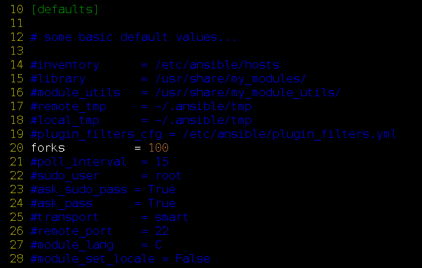 ansible defaults